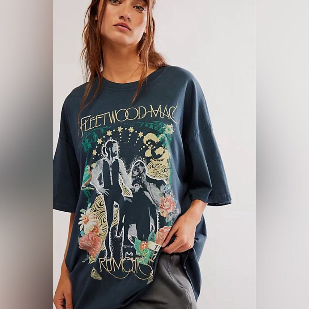 Daydreamer Fleetwood Mac Rumors OS Tee One Size Black